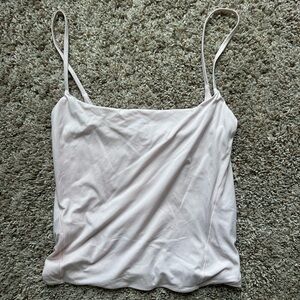Lululemon pink nulu cami tank top